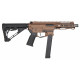 ZION ARMS - Réplique Airsoft PW9 avec Garde main court - BRONZE