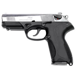 CHIAPPA - Pistolet d'alarme PK4 9mm balle à blanc - NOIR/CHROME