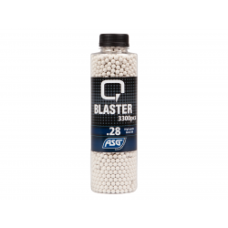 Q-BLASTER - Bouteille de 3300 billes 0,20gr