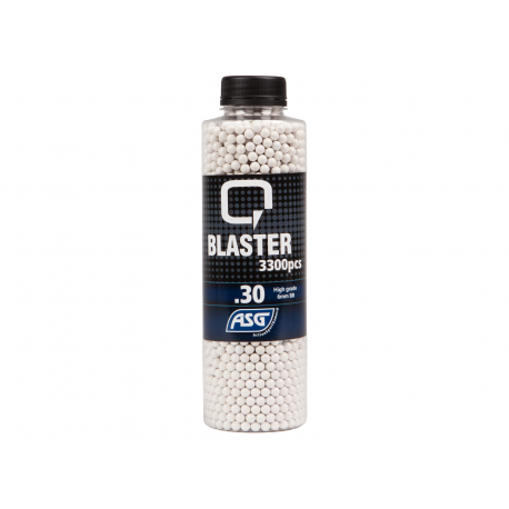 Q-BLASTER - Bouteille de 3300 billes 0,20gr