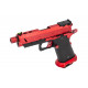 VORSK - CS Hi-Capa 3.8 Vengeance Compact GBB Gaz - Rouge/Noir