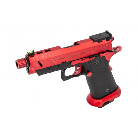 VORSK - CS Hi-Capa 3.8 Vengeance Compact GBB Gaz - Rouge/Noir