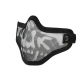 Masque Grillagé SKULL noir - WOSPORT