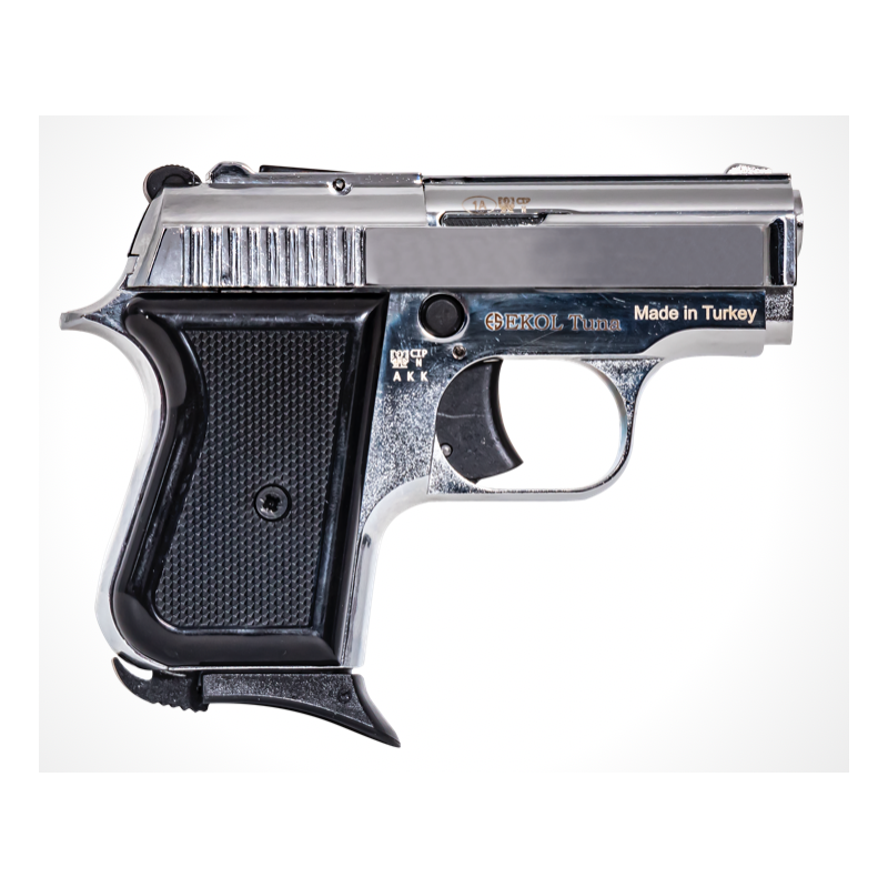 CHIAPPA - Pistolet d'alarme LADY 9mm balle à blanc - CHROME - Heritage  Airsoft