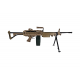 FN HERSTAL - Réplique de soutien Airsoft FN M249-MK1 1,5 joule - TAN