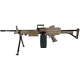 FN HERSTAL - Réplique de soutien Airsoft FN M249-MK1 1,5 joule - TAN