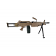 FN HERSTAL - Réplique de soutien Airsoft FN M249-MK1 1,5 joule - NOIR