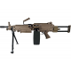 FN HERSTAL - Réplique de soutien Airsoft FN M249-MK1 1,5 joule - NOIR