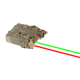WADSN - Boitier PEQ DBAL-A2 avec laser vert - Tan