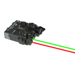 WADSN - Boitier PEQ DBAL-A2 avec laser vert/rouge - NOIR