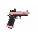 VORSK - Réplique Airsoft Hi-Capa 3.8 GBB Gaz - Rose/Noir