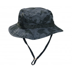 MIL-TEC - Chapeau de Brousse (Boonie Hat) noir - taille réglable - Heritage  Airsoft