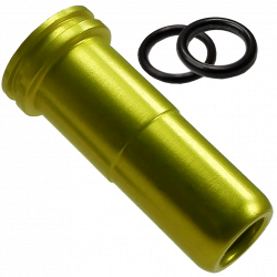 FPS SOFTAIR - Nozzle en ERGAL pour série MINIMI M249 A&K avec O-Ring étanche 