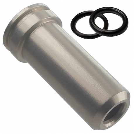 FPS SOFTAIR - Nozzle en ERGAL pour série P90 avec O-Ring étanche FPS SOFTAIR - Nozzle en ERGAL pour série P90 avec O-Ring étanche
