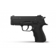 RETAY Pistolet d'Alarme MOD 92 9mm P.A.K balle à blanc - NOIR