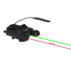 Laser AN / PEQ-15 Noir Laser rouge lampe Element