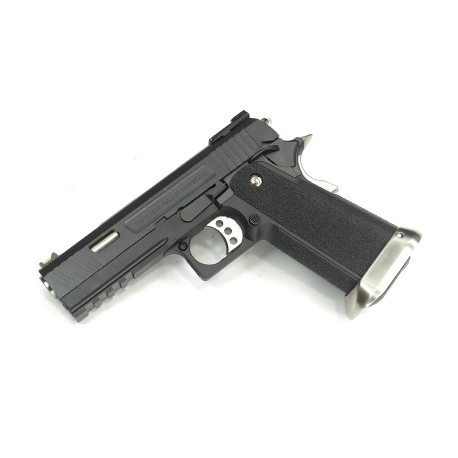 WE - Hi-Capa 4.3 ALLOSAURUS GBB Gaz - 0,9 Joule - SILVER