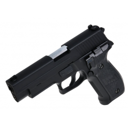 WE - Réplique Pistolet Airsoft F226 avec rail GBB Gaz 