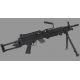 FN M249 AEG Black Nylon fibre - FN HERSTAL