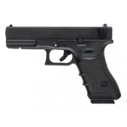 WE - Réplique Pistolet Airsoft G18C Gen 3 GBB Gaz - semi/full auto - NOIR