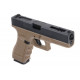 WE - Réplique Pistolet Airsoft G18C Gen 3 GBB Gaz - semi/full auto - NOIR