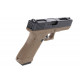 WE - Réplique Pistolet Airsoft G18C Gen 3 GBB Gaz - semi/full auto - NOIR