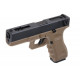 WE - Réplique Pistolet Airsoft G18C Gen 3 GBB Gaz - semi/full auto - NOIR