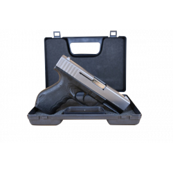 PRECOMMANDE - BLOW - Pistolet d'alarme TR17 9mm balle à blanc - NOIR/CHROME
