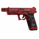 AW CUSTOM - Réplique Pistolet Airsoft VX7102 DEADPOOL GBB Gaz