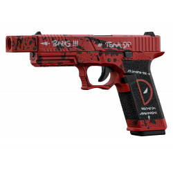 AW CUSTOM - Réplique Pistolet Airsoft VX7302 DEADPOOL GBB Gaz