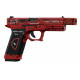 AW CUSTOM - Réplique Pistolet Airsoft VX7102 DEADPOOL GBB Gaz