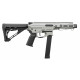 ZION ARMS - Réplique Airsoft PW9 avec Garde main court - SILVER