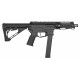 ZION ARMS - Réplique Airsoft PW9 avec Garde main court - NOIR