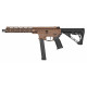 ZION ARMS - Réplique Airsoft PW9 avec Garde main court - BRONZE