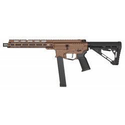 ZION ARMS - Réplique Airsoft PW9 avec Garde main court - BRONZE