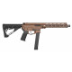 ZION ARMS - Réplique Airsoft PW9 avec Garde main court - BRONZE