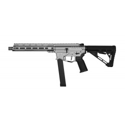 ZION ARMS - Réplique Airsoft PW9 avec Garde main long - SILVER