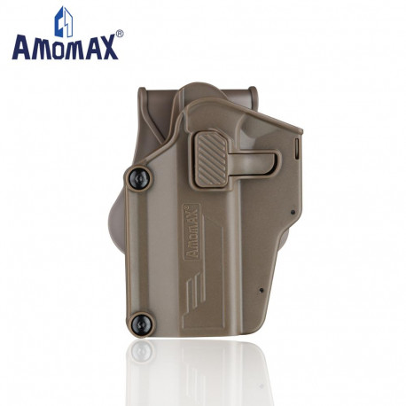 AMOMAX - Holster Universel G2 GAUCHER - TAN