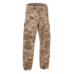 Pantalon d'airsoft coupe G2 Predator avec inserts aux genoux - Digital Desert - Invader Gear