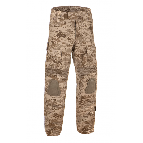 Pantalon d'airsoft coupe G2 Predator avec inserts aux genoux - Digital Desert - Invader Gear