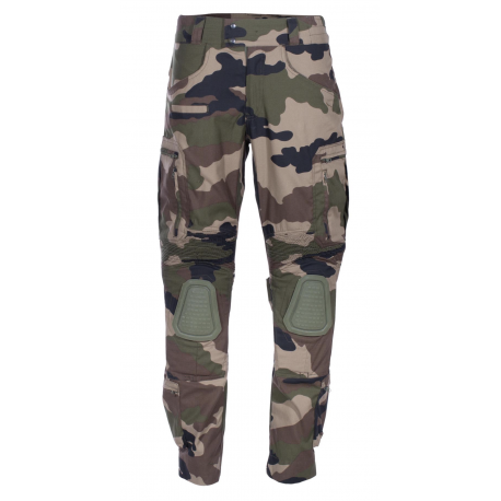 Pantalon d'airsoft coupe Predator avec inserts aux genoux - Woodland - Invader Gear