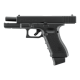 GLOCK - Réplique Pistolet Airsoft Glock 17 GEN4 culasse métal GBB Co2 - 1joule - NOIR