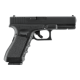 GLOCK - Réplique Pistolet Airsoft Glock 17 GEN4 culasse métal GBB Gaz - 1joule - NOIR