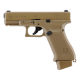 GLOCK - Réplique Pistolet Airsoft Glock 19 GNB Co2 - 1,9 joule - NOIR