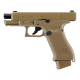 GLOCK - Réplique Pistolet Airsoft Glock 19 GNB Co2 - 1,9 joule - NOIR