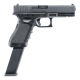 GLOCK - Réplique Pistolet Airsoft Glock 17 GEN4 GBB Gaz - 1joule - NOIR