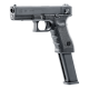 GLOCK - Réplique Pistolet Airsoft Glock 17 GEN4 GBB Gaz - 1joule - NOIR