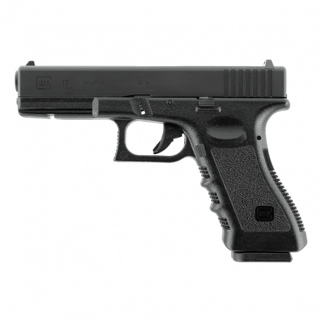 GLOCK - Réplique Pistolet Airsoft Glock 18C GBB Gaz Full auto - 1joule - NOIR