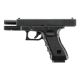 GLOCK - Réplique Pistolet Airsoft Glock 18C GBB Gaz Full auto - 1joule - NOIR