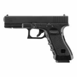 GLOCK - Réplique Pistolet Airsoft Glock 17 GBB Gaz culasse alu CNC - 1joule - NOIR